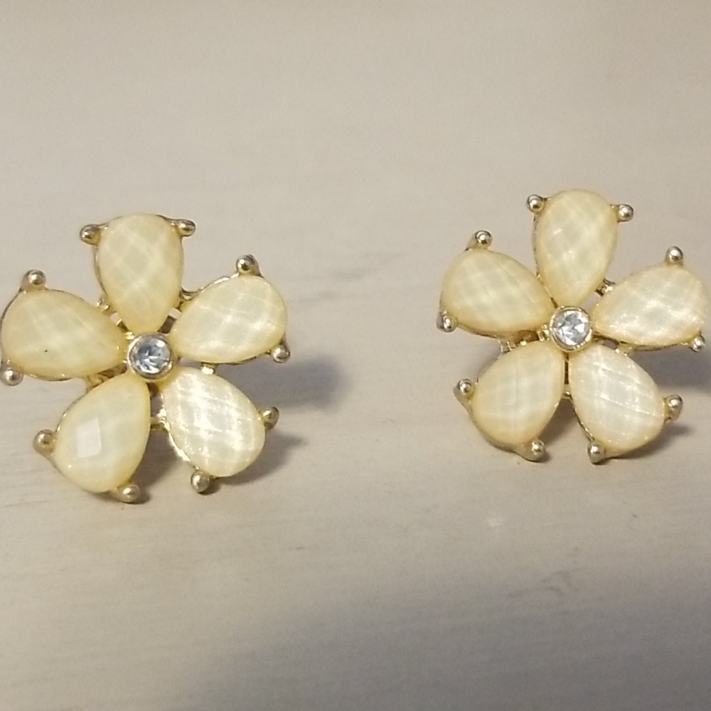 NWOT Rose Gold Earrings